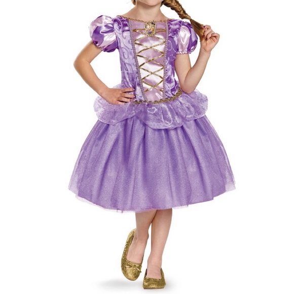 Disney Princess Rapunzel Dress Up Costume S 4-6x - Picture 1 of 3